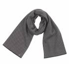 Pánská zimní šála HERRINGBONE SCARF - BLK