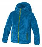 Chlapecká mikina chlupatka PELUCHE HOODED BOY - BLU