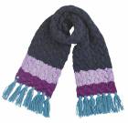 Dívčí zimní šála WAFFLE SCARF - NVY