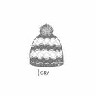 Dámská zimní čepice s bambulí Wave Beanie - GRY