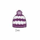 Dámská zimní čepice s bambulí Wave Beanie - VIO