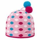 Dívčí zimní čepice s bambulí Smarties Beanie - PNK