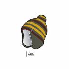 Dámská zimní čepice Soft Peru´ - ARM