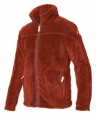 Chlapecká chlupatka bez kapuce PELUCHE JACKET BOY RED