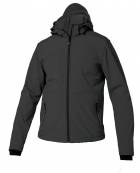 Pánská softshellová bunda SOFTSHELL HOODED MAN - BLK