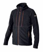 Pánská mikina MICROPLUS JACKET MAN - BLK