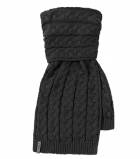 Pánská zimní šála BRAID SCARF - BLK