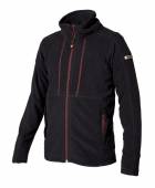 Chlapecká mikina fleecová MICROPLUS JACKET BOY - BLK