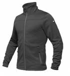 Pánská fleecová bunda FLEECE STRETCH JACKET MAN - BLK