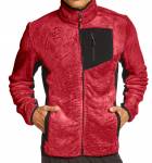 Pánská mikina chlupatka TECH-PELUCHE JACKET MAN - RED