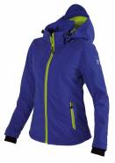 Dámská softshellová bunda s kapucí SOFTSHELL HOODED WOMAN - PLU