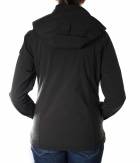 Dámská softshellová bunda - SOFTSHELL HOODED WOMAN - BLK