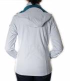 Dámská softshellová bunda 8000 mm - SOFTSHELL HOODED WOMAN - WHT