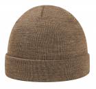 Pánská zimní čepice - FINE MERINO BEANIE - MUD