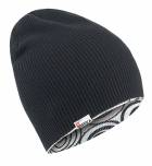 Pánská zimní čepice - SPIRAL BEANIE - WHT