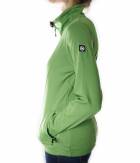 Dámská fleecová bunda - FLEECE STRETCH HOODED WOMAN - GRN