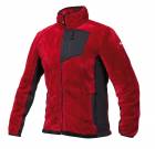 Pánská mikina chlupatka - TECH-PELUCHE JACKET MAN - RED